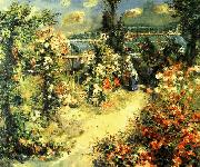 Pierre Renoir Greenhouse oil on canvas